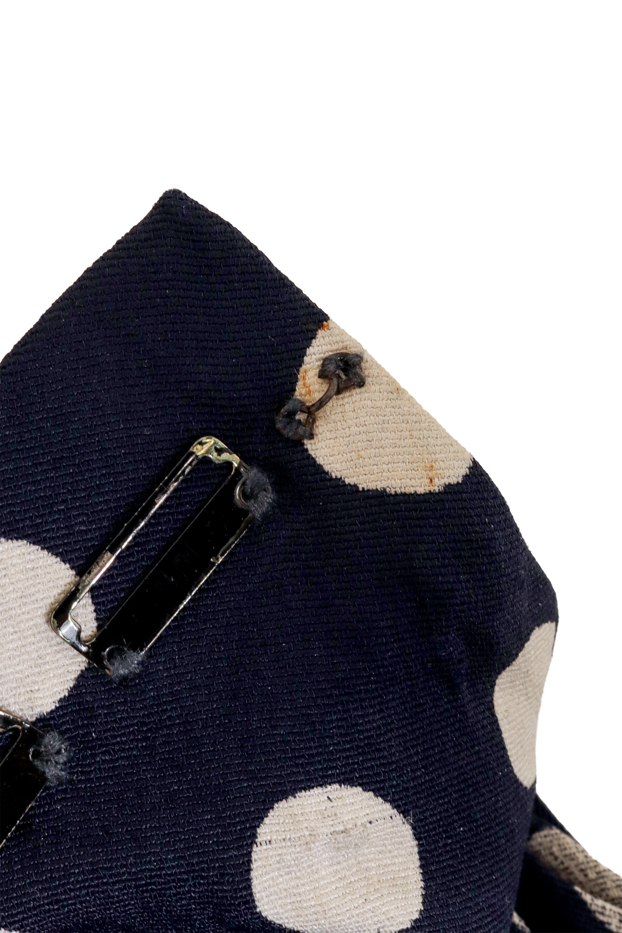 Ruche Dot Skirt by Yves Saint Laurent tarnish stain @ Recess LA