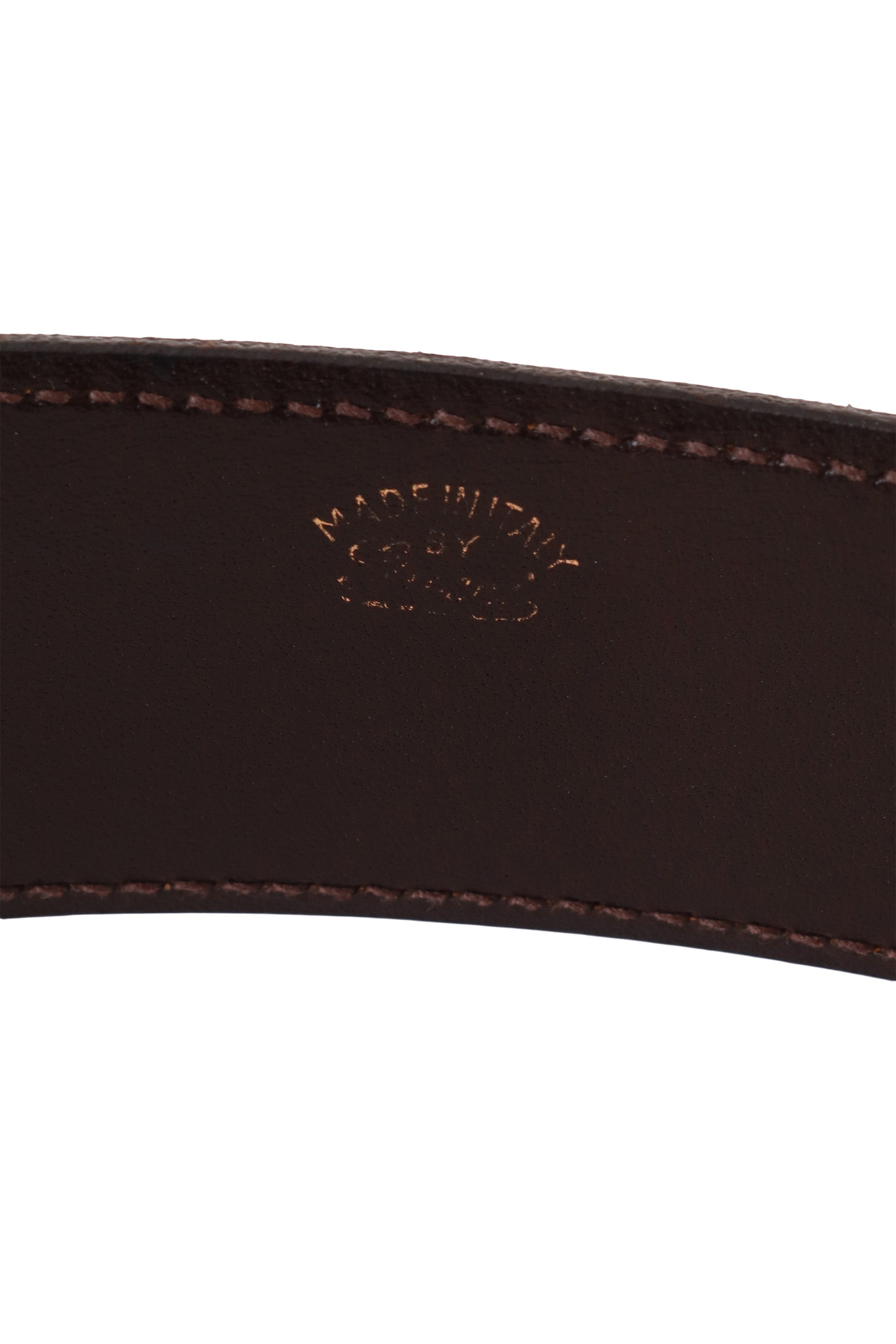 logo buckle belt by Gucci signature @ Recess LA