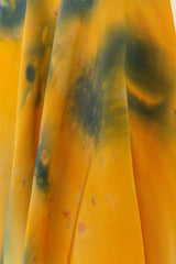 tie dye kimono-style duster fabric close @ Recess LA