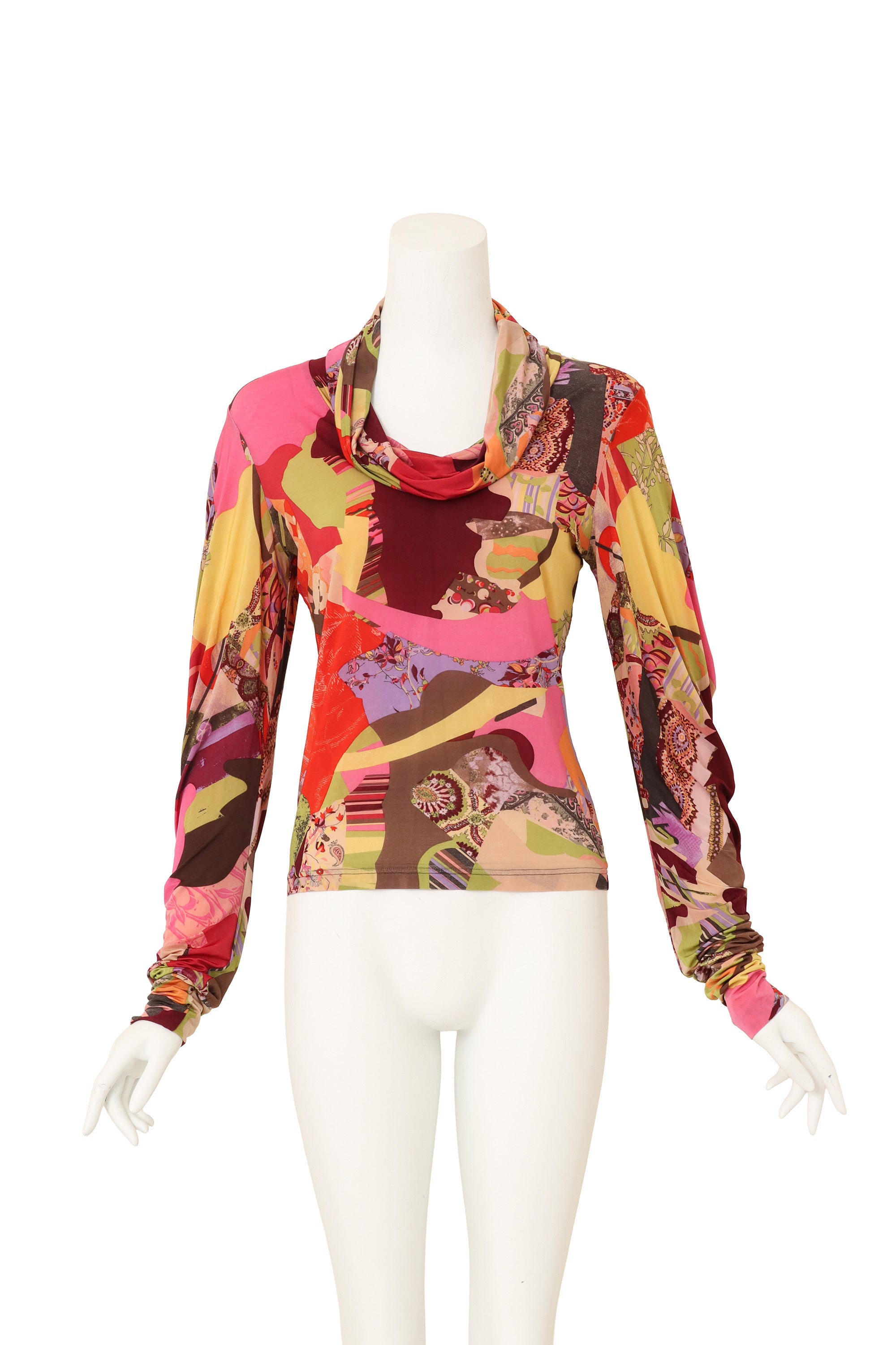 cowl neck top by Christian Lacroix on mannequin @ Recess LA