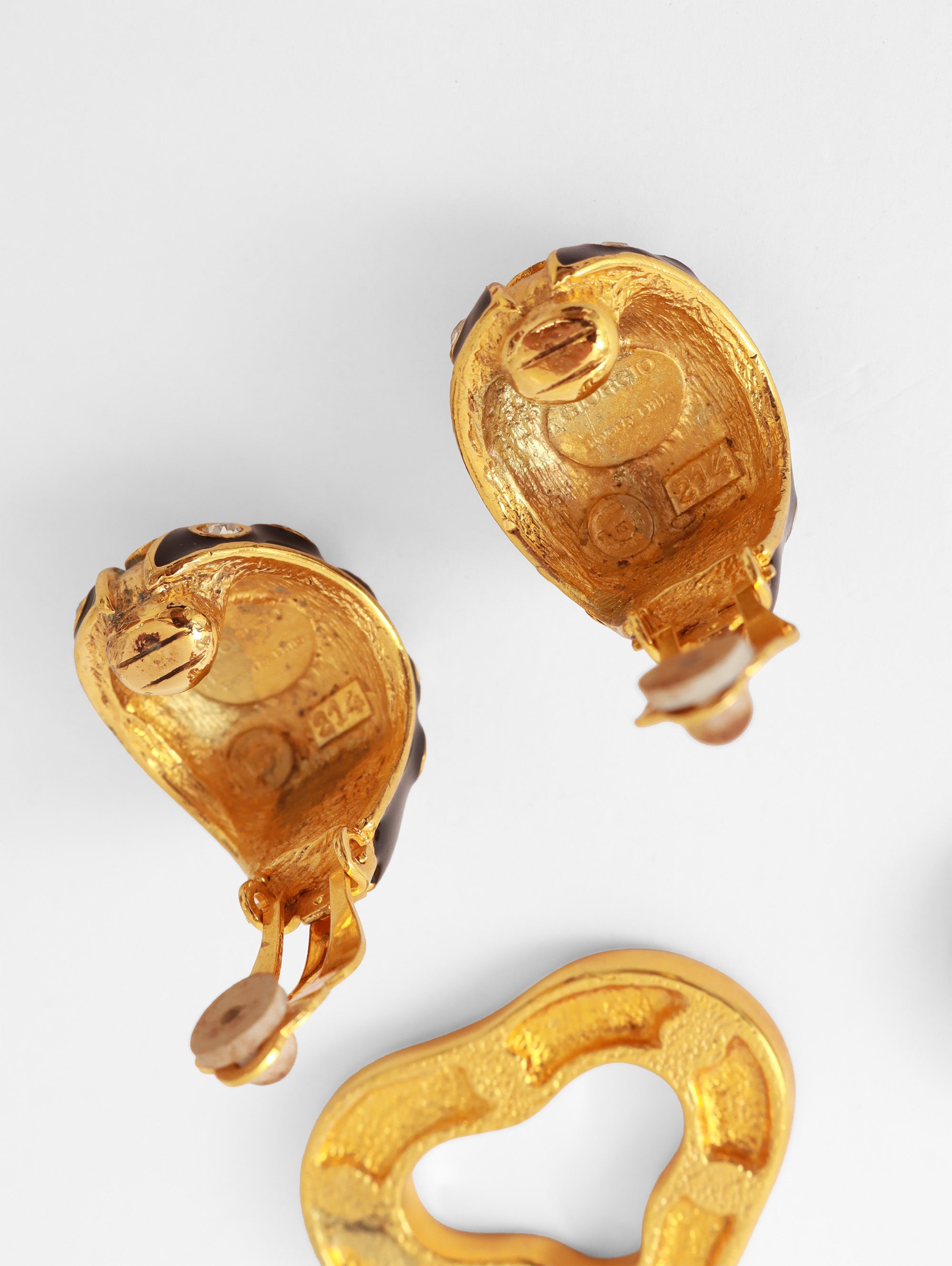 Necklace & Earrings Set by Giorgio earring marks @ Recess LA