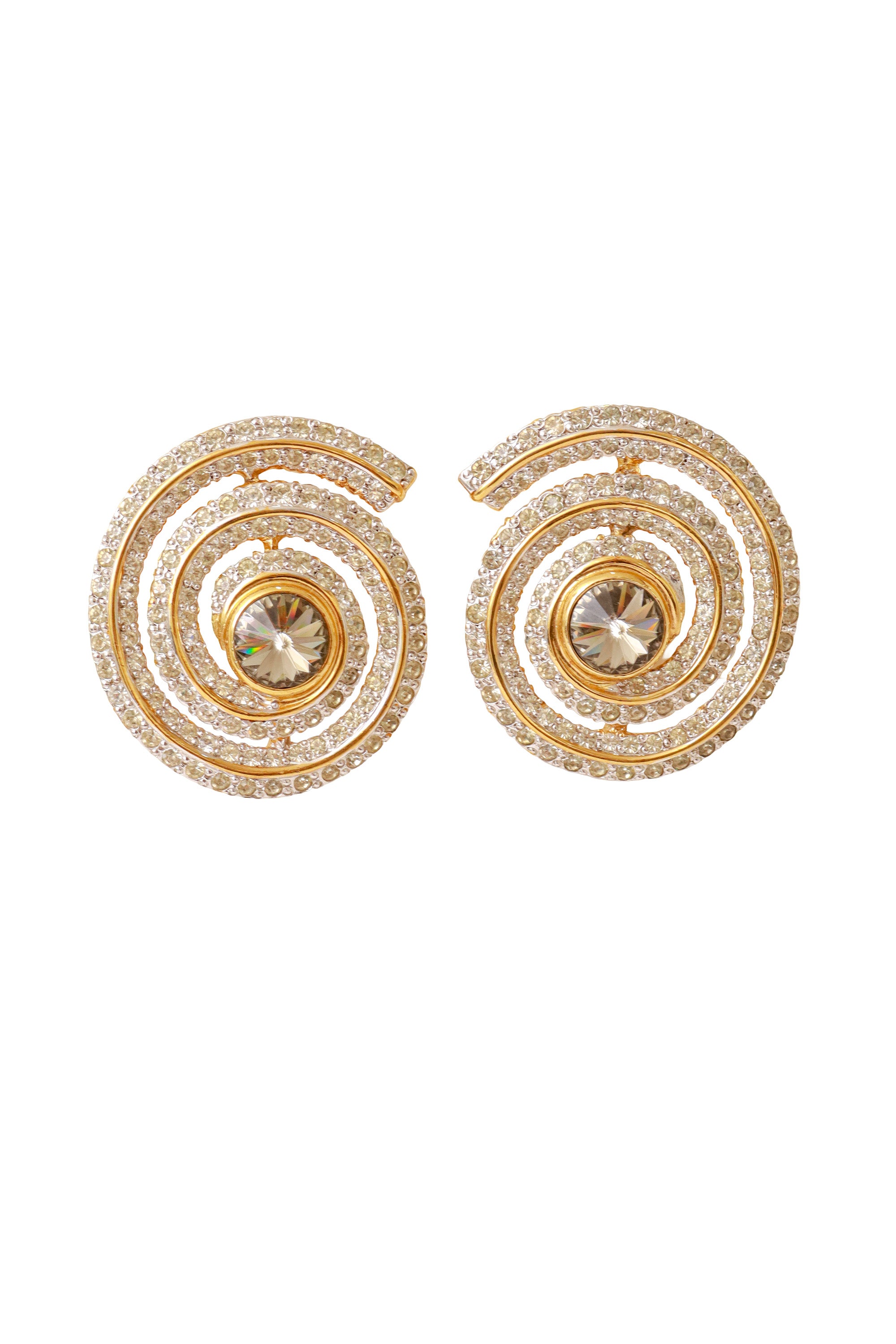 swirl earrings by Valentino @ Recess LA