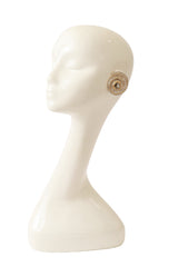 swirl earrings by Valentino on mannequin @ Recess LA