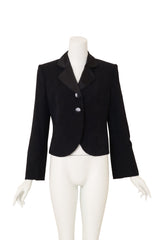 Jacquard tuxedo jacket by Christian Dior on mannequin @ Recess LA