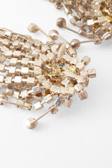 Vintage firework earrings back close @ Recess LA