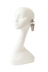 Vintage comb earrings on mannequin @ Recess LA