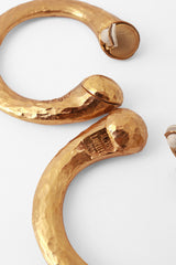 Large U earrings by Alexis Lahellec signature @ Recess LA