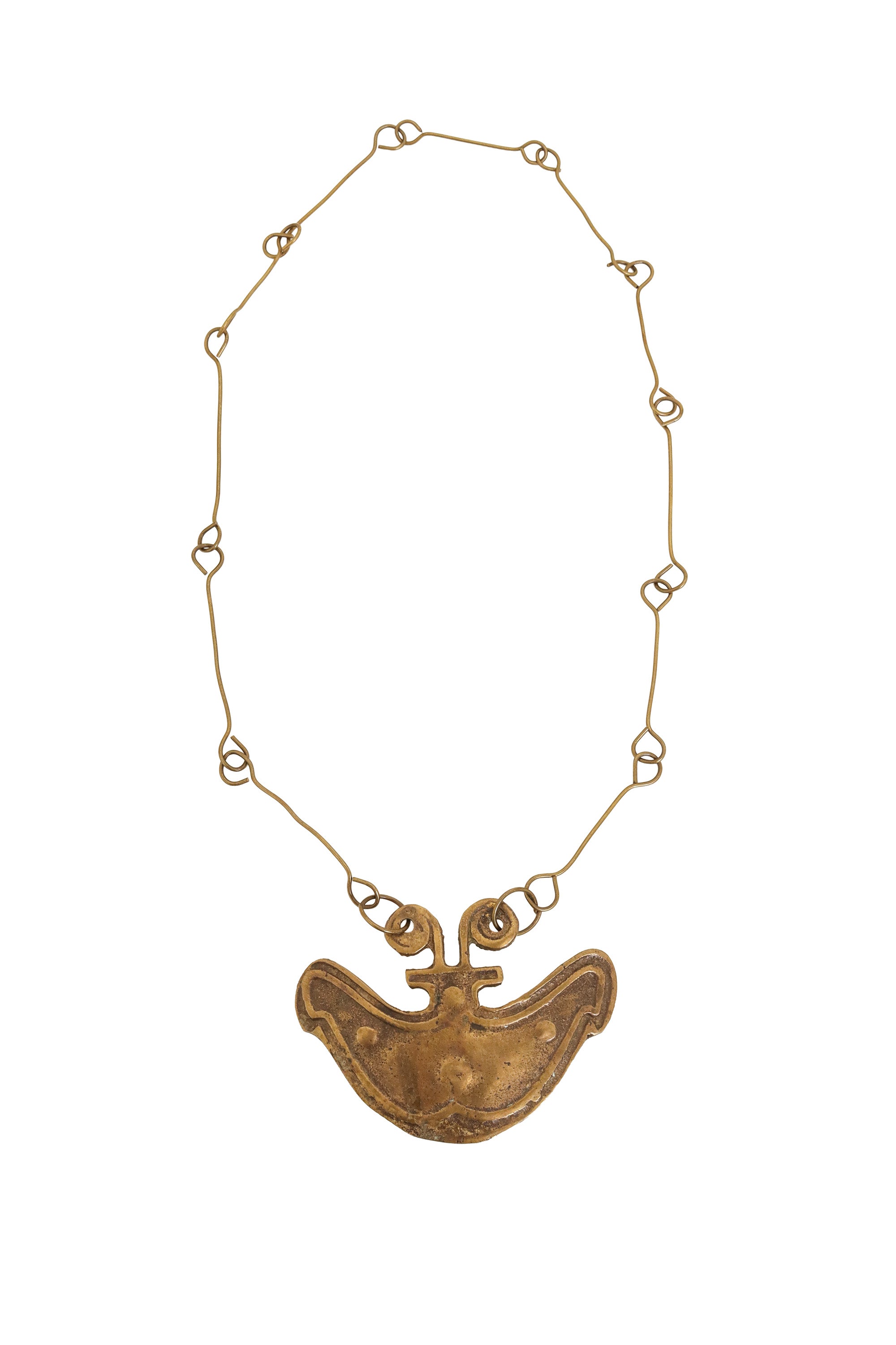 Abstract Modernist Pendant Necklace @ Recess LA