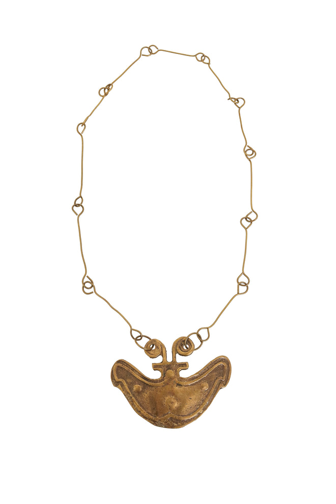 Abstract Modernist Pendant Necklace @ Recess LA