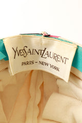ribbon hat by Yves Saint Laurent label @ Recess LA