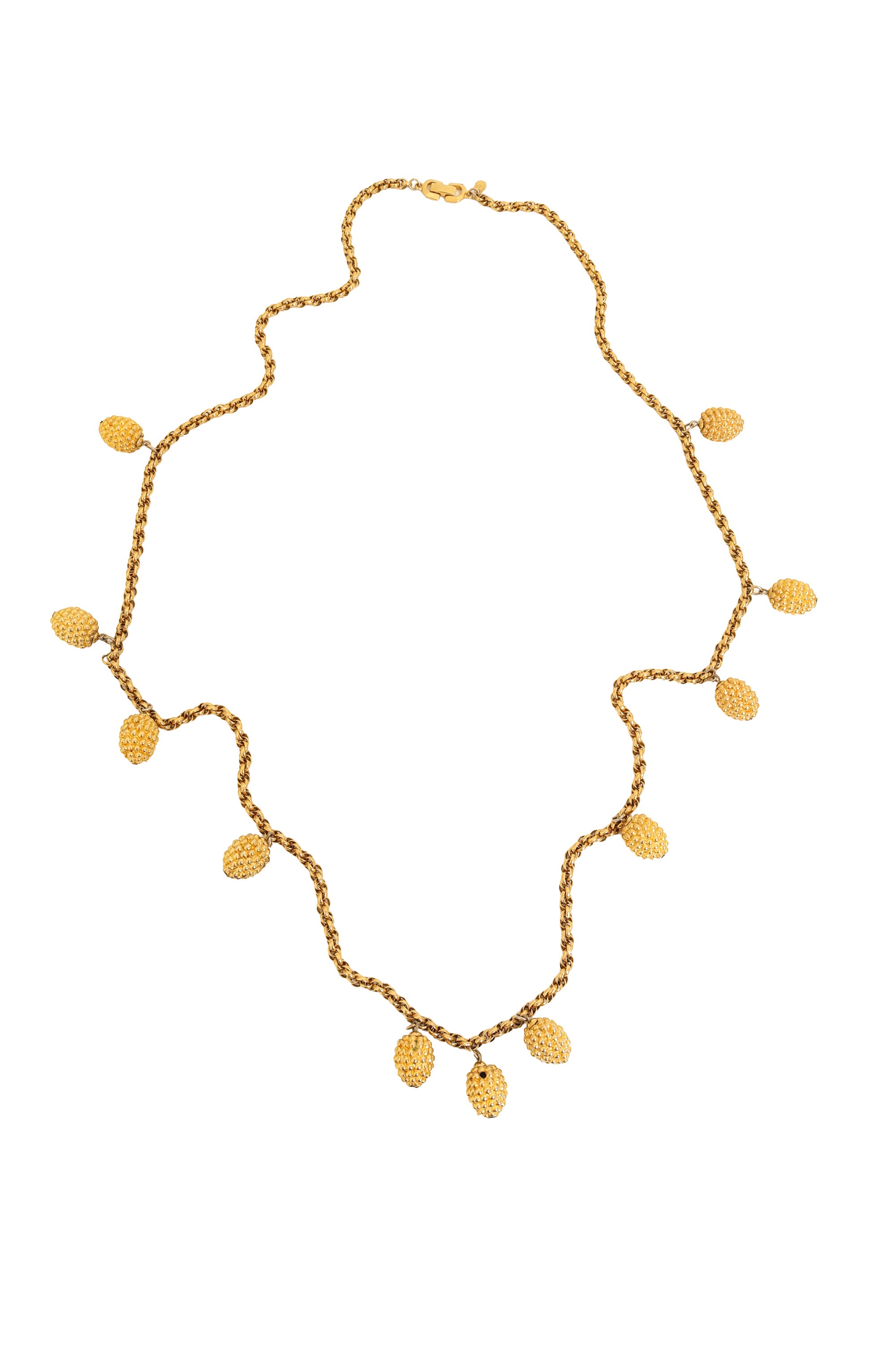 Acorn Charm Chain Necklace by Lanvin @ Recess LA