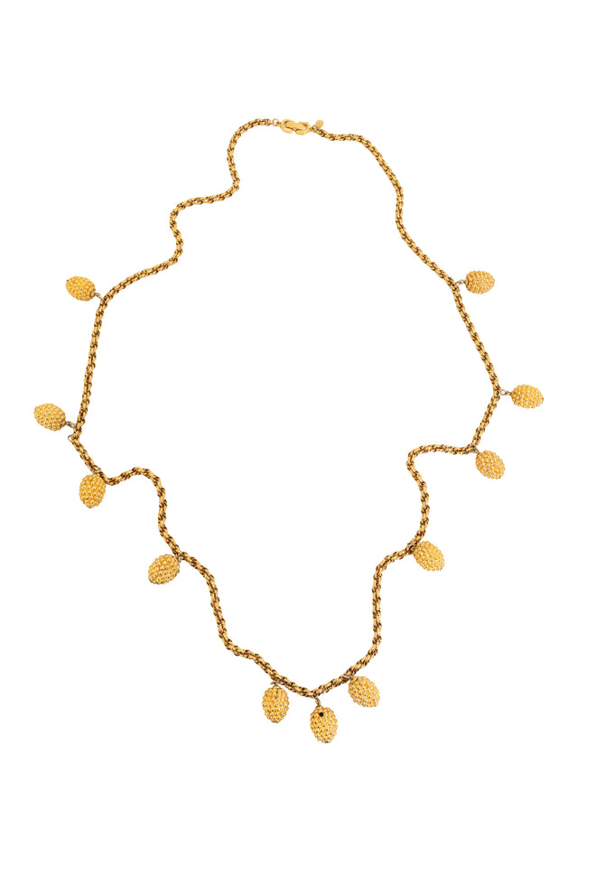 Acorn Charm Chain Necklace by Lanvin @ Recess LA