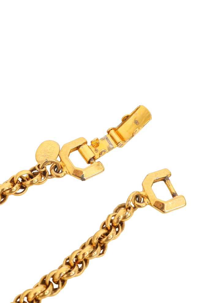 Acorn Charm Chain Necklace by Lanvin clasp open @ Recess LA