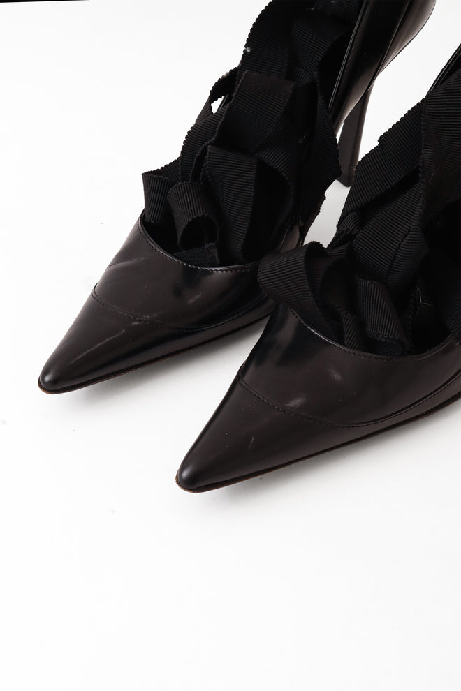 tie pumps by Gucci toes @ Recess LA