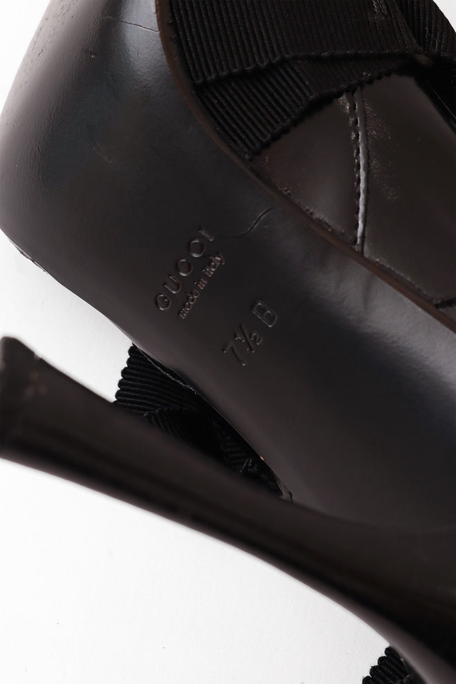 tie pumps by Gucci stamp @ Recess LA