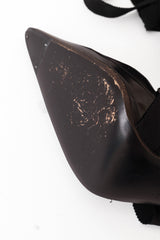 tie pumps by Gucci sole close @ Recess LA