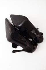 tie pumps by Gucci bottoms @ Recess LA