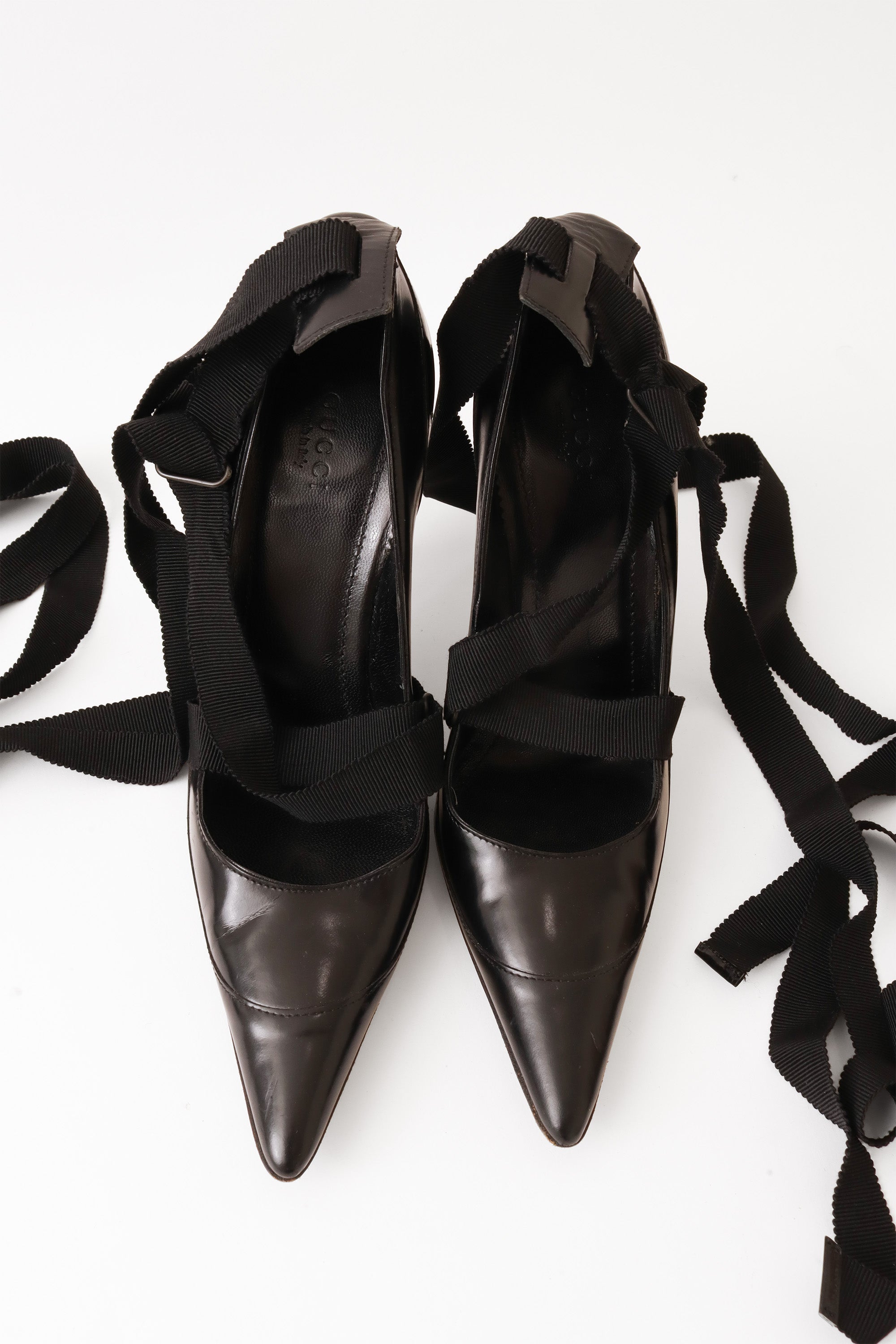 tie pumps by Gucci from above @ Recess LA