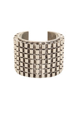 Wide Grid Chain Cuff @ Recess LA