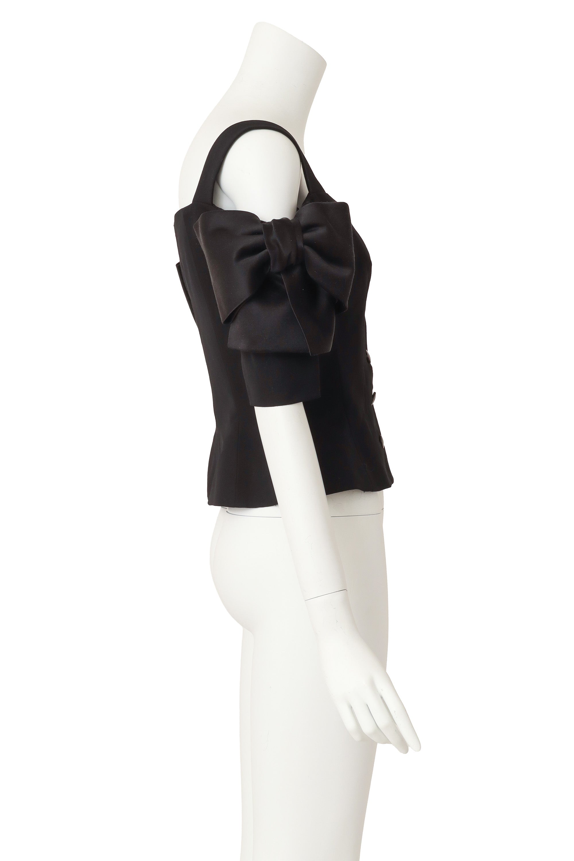 Sweetheart Bow Top by Jean Louis Scherrer on mannequin side @ Recess LA