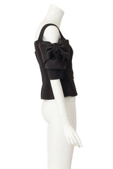 Sweetheart Bow Top by Jean Louis Scherrer on mannequin side @ Recess LA