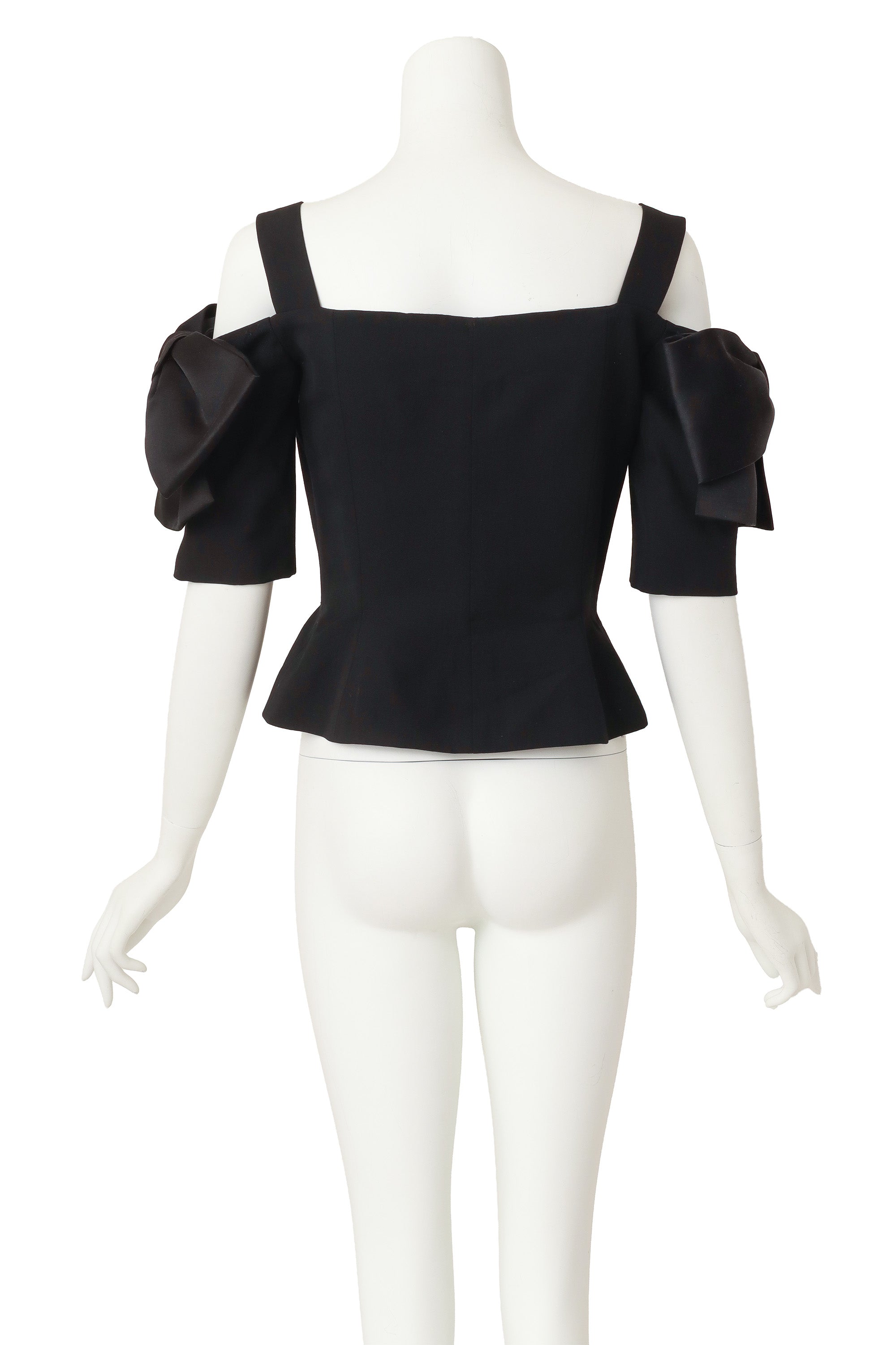 Sweetheart Bow Top by Jean Louis Scherrer on mannequin back @ Recess LA