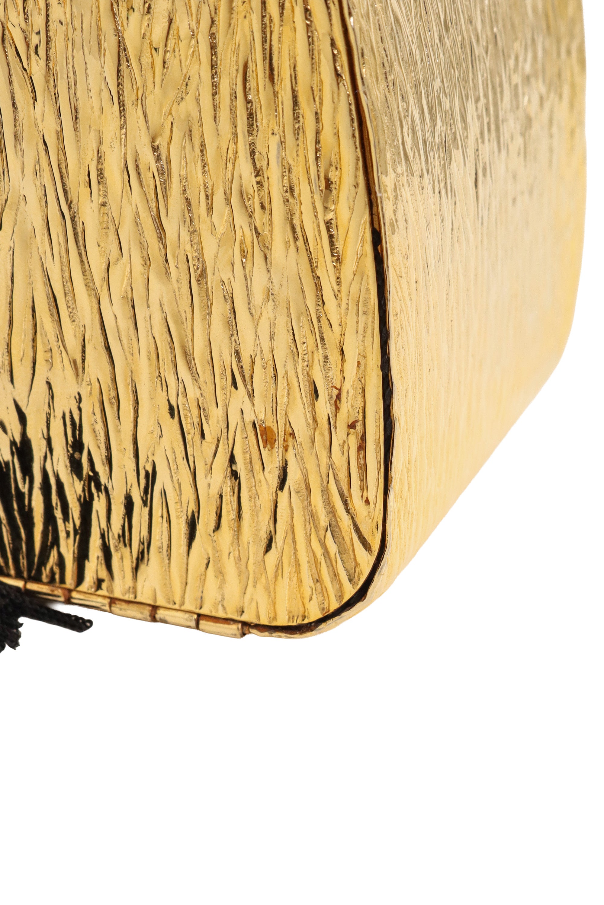 A-Frame Tassel Box Bag by Sasha corner scuff @ Recess LA
