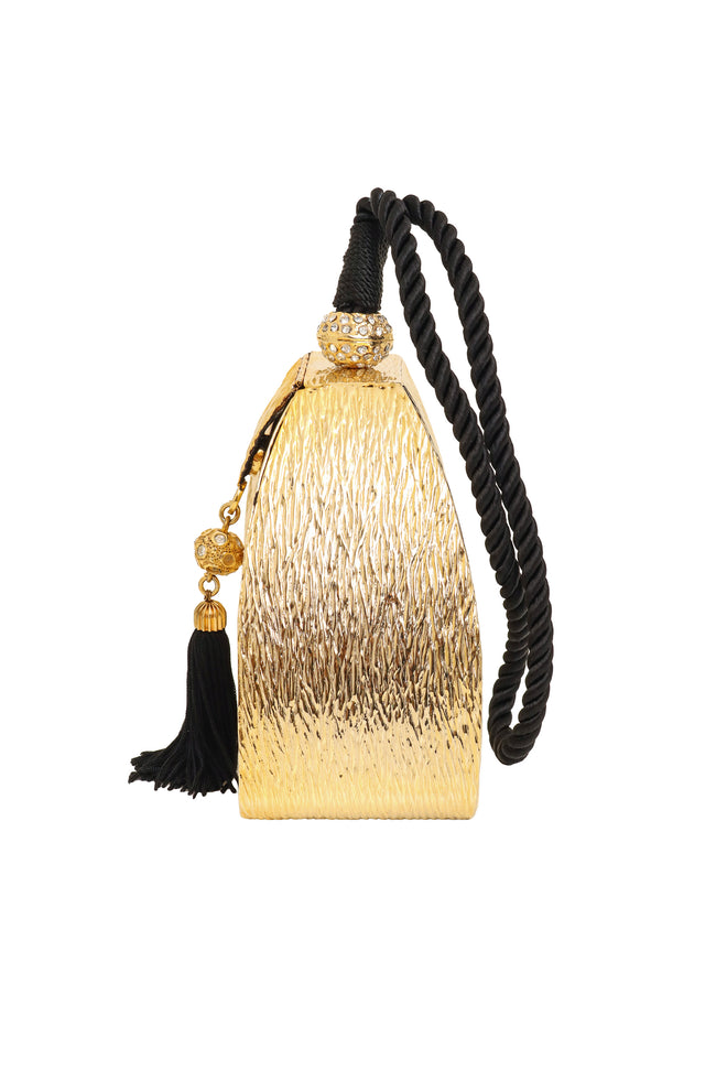 A-Frame Tassel Box Bag by Sasha right side @ Recess LA