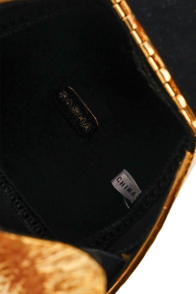 A-Frame Tassel Box Bag by Sasha inside logo @ Recess LA