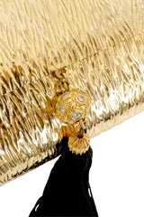 Oval Tassel Box Bag by Sasha tassel close @ Recess LA
