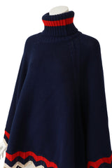 poncho by Jean-Charles de Castelbajac on mannequin close @ Recess LA