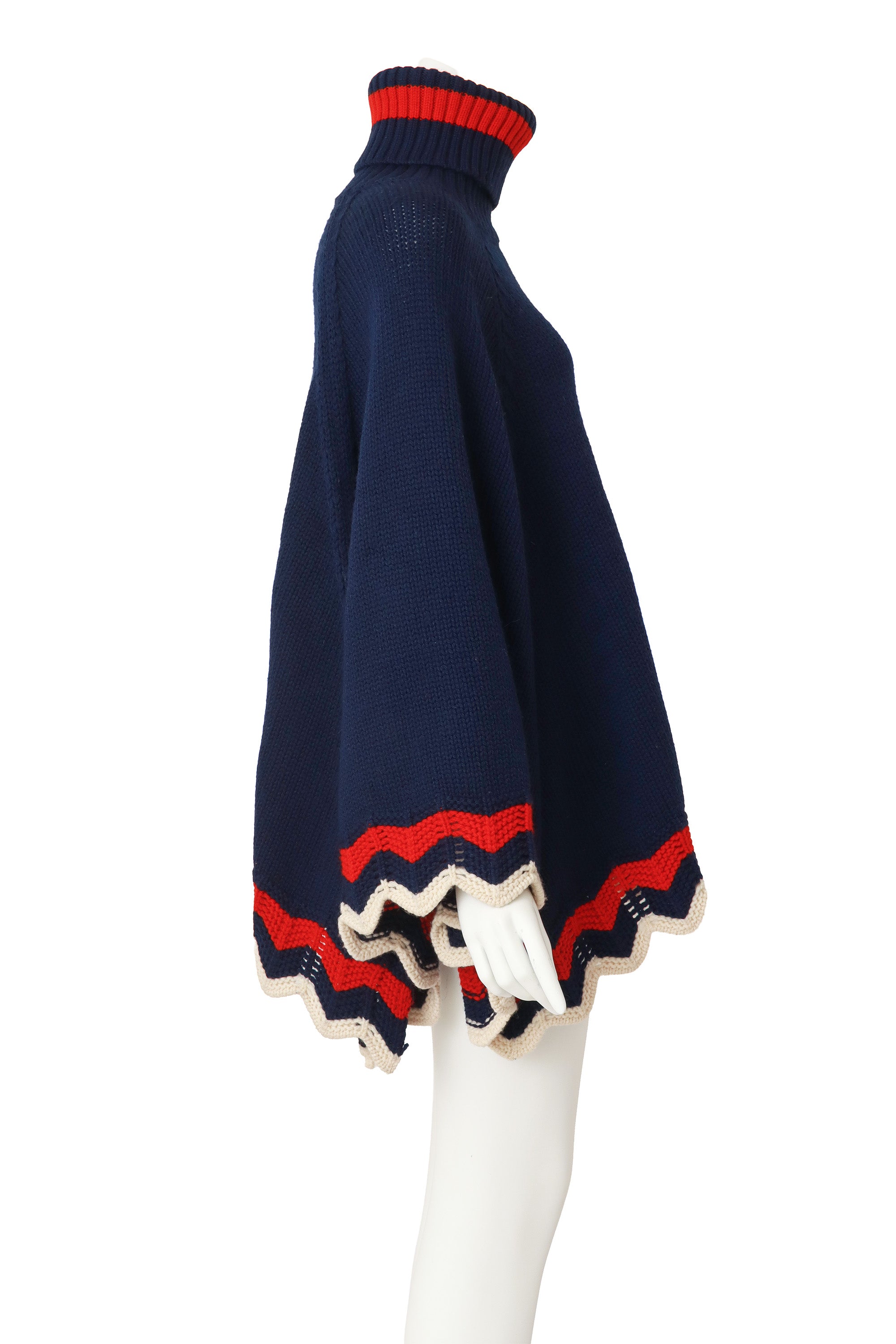 poncho by Jean-Charles de Castelbajac on mannequin side @ Recess LA