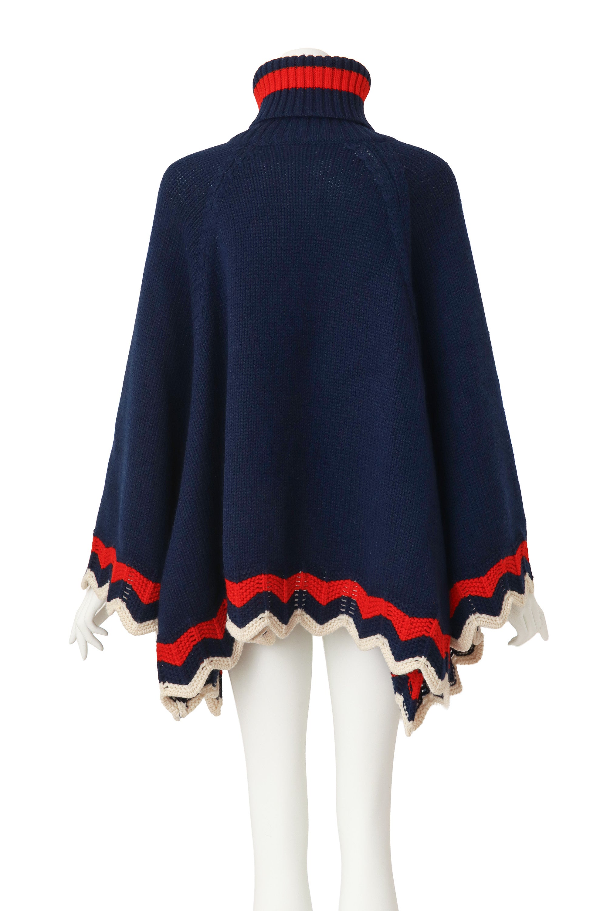 poncho by Jean-Charles de Castelbajac on mannequin back @ Recess LA