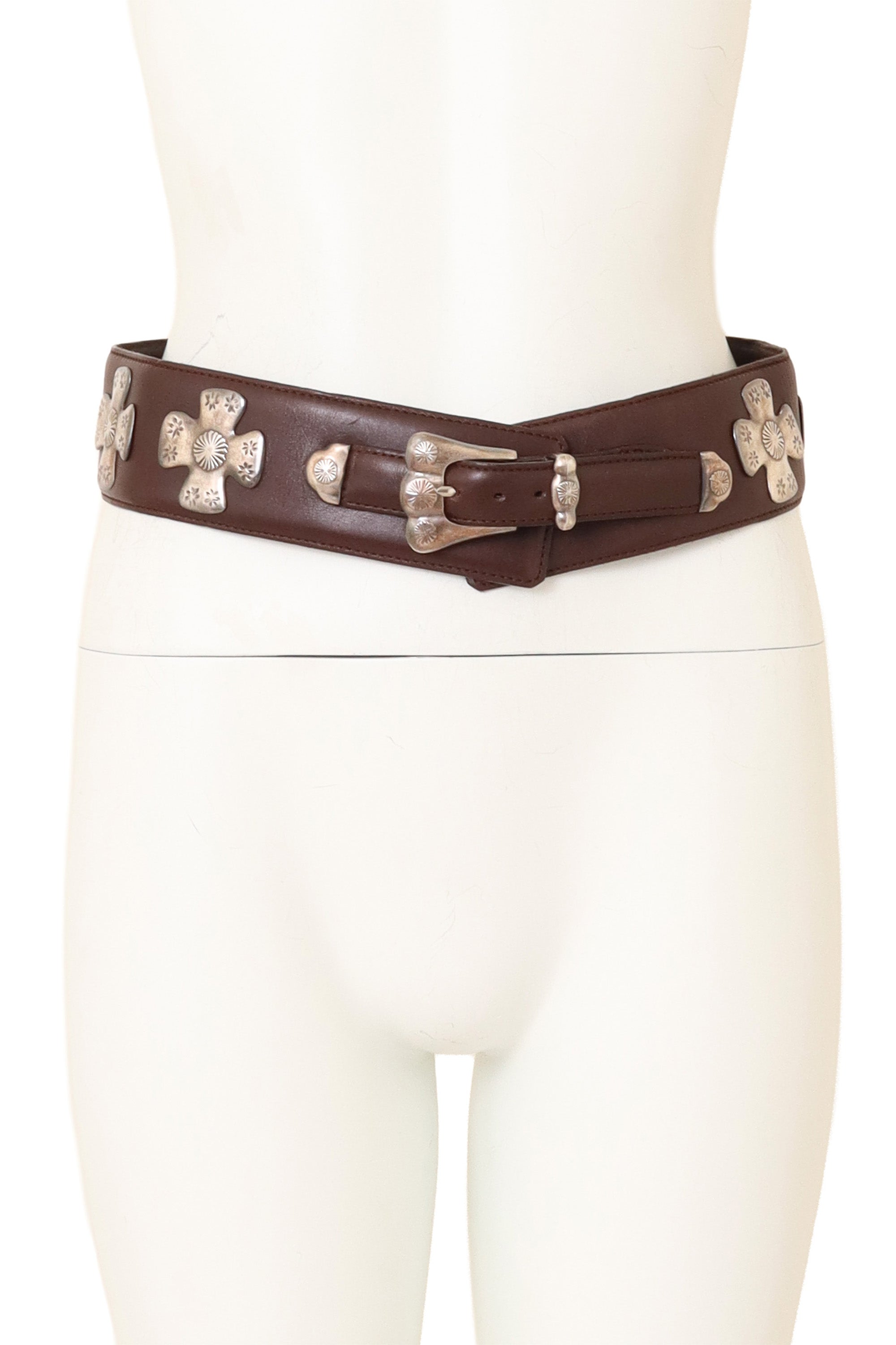 leather waist belt by J&M Davidson on mannequin @ Recess LA