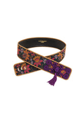 Floral Tapestry Tassel Belt by Emanuel Ungaro @ Recess LA