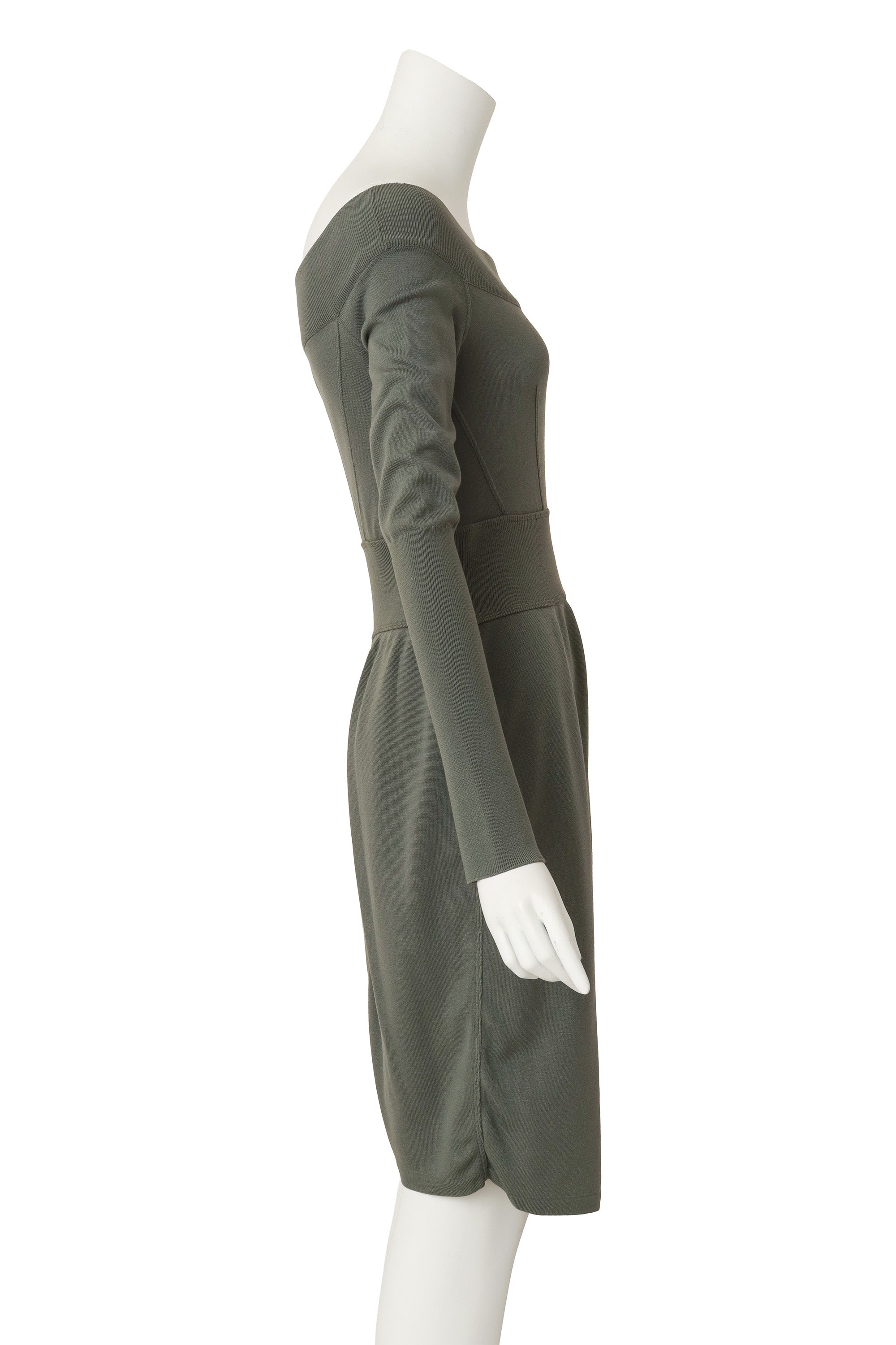 Knit Bodycon Dress by Alaia on mannequin side @ Recess LA