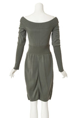 Knit Bodycon Dress by Alaia on mannequin back @ Recess LA