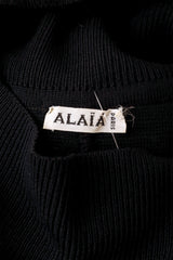Rib Knit Pencil Skirt by Alaïa label @ Recess LA
