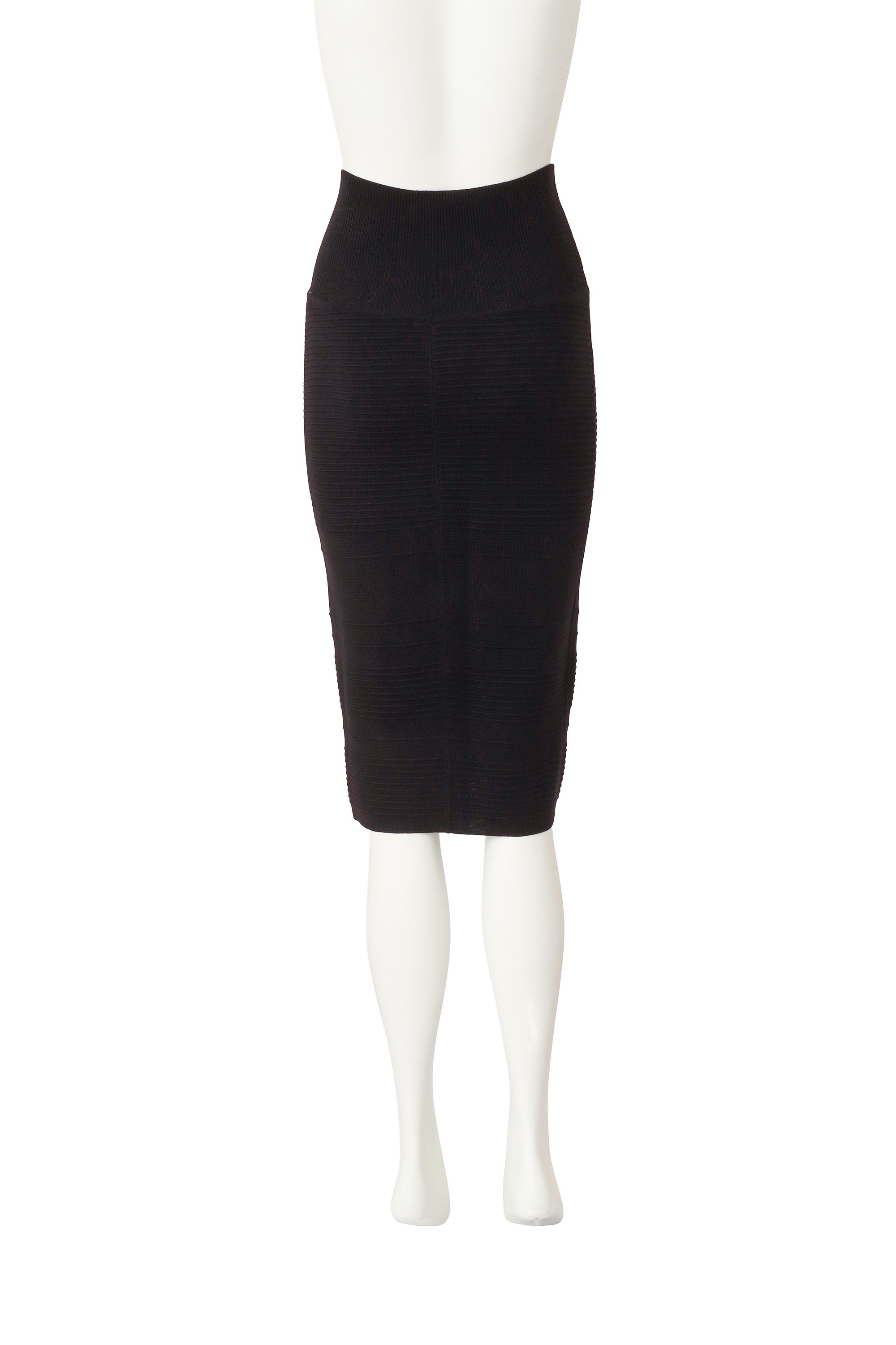 Rib Knit Pencil Skirt by Alaïa on mannequin back @ Recess LA