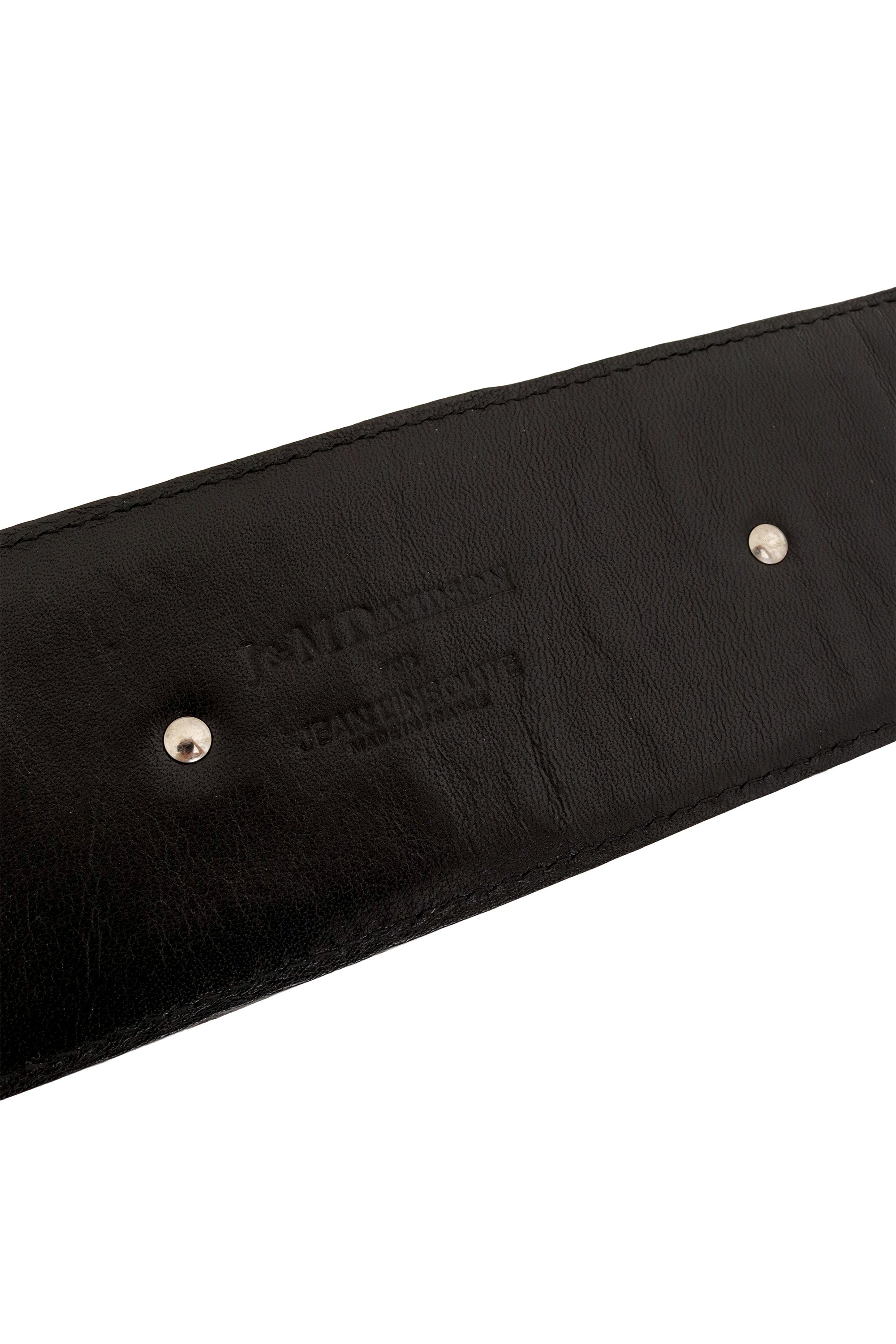  concho leather waist belt by J&M Davidson stamp @ Recess LA