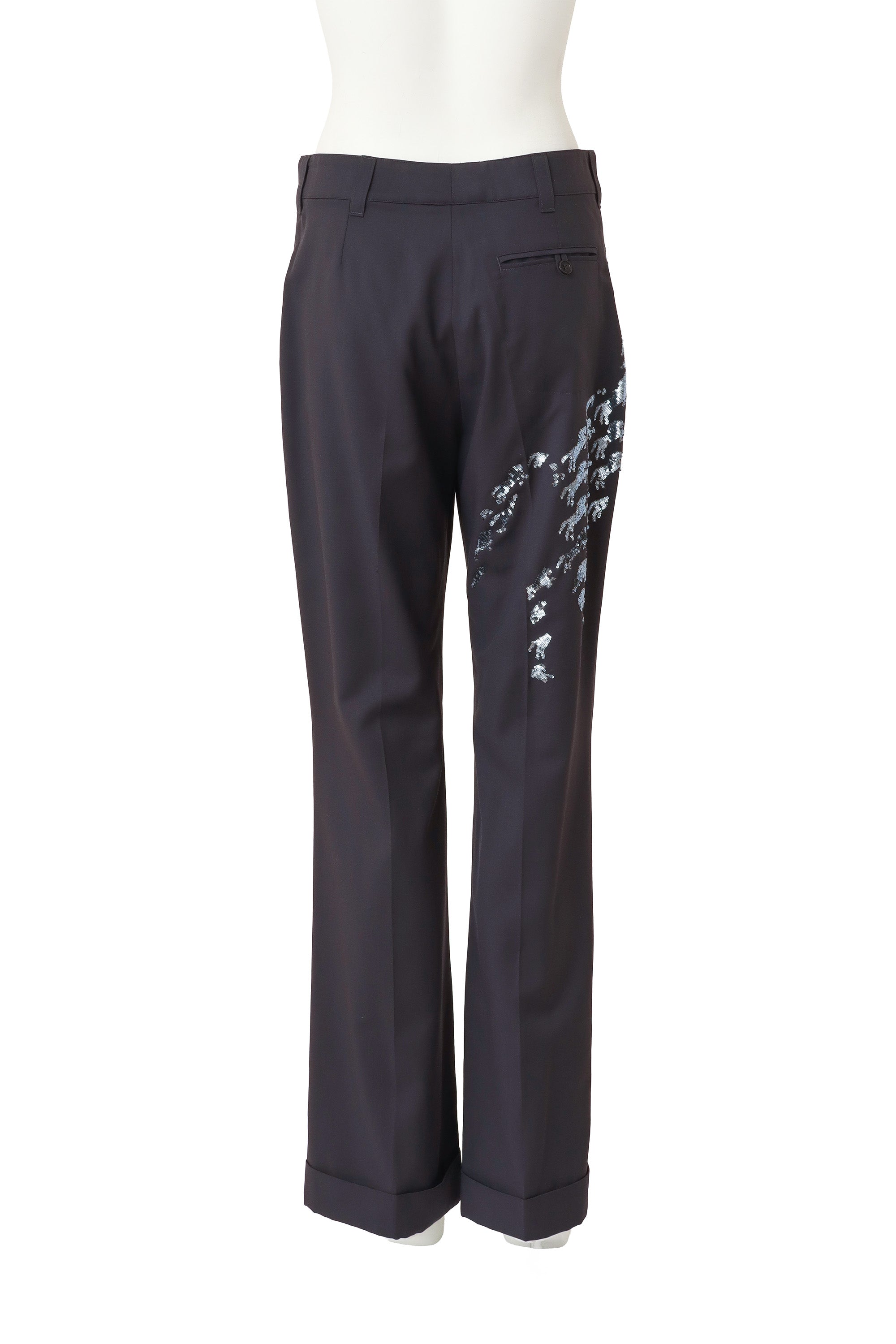 Unicorn Trousers by Chloé on mannequin back @ Recess LA