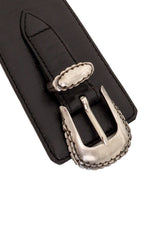  concho leather waist belt by J&M Davidson buckle @ Recess LA
