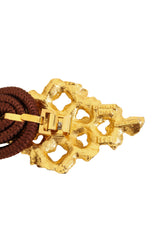 Crystal Form Chord Belt by Franklab cartouche @ Recess LA