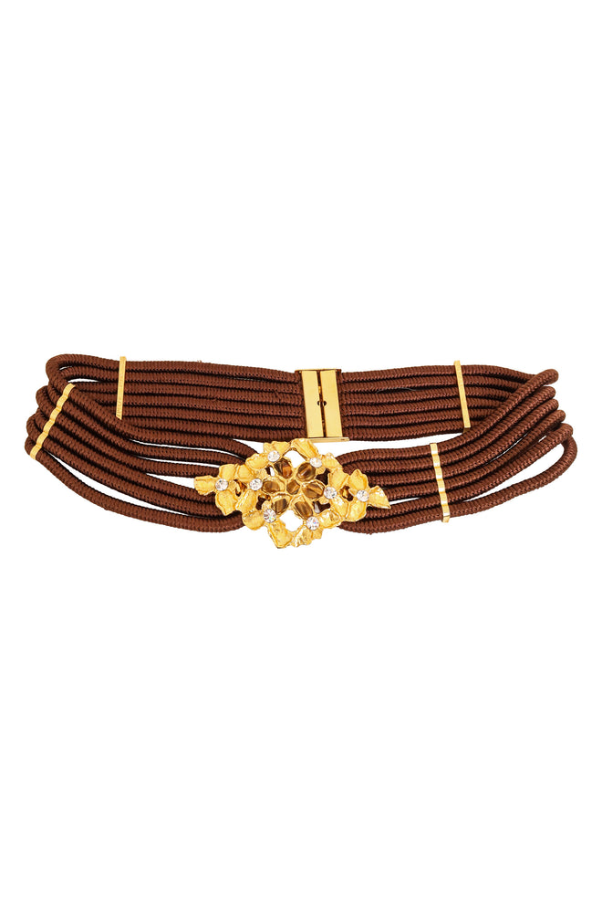 Crystal Form Chord Belt by Franklab @ Recess LA