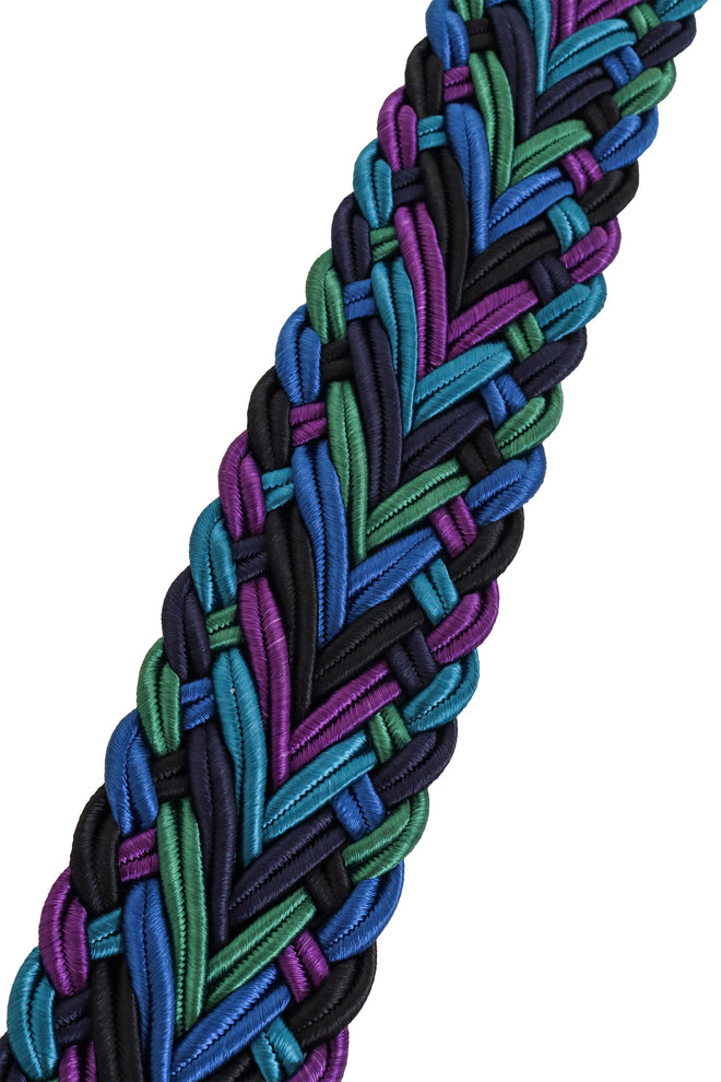 Braided Ring Belt by Yves Saint Laurent close @ Recess LA