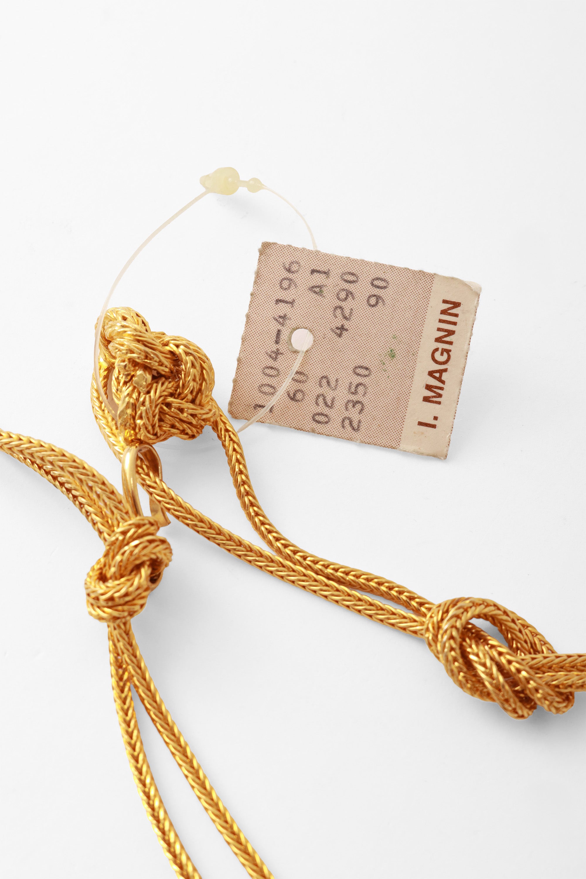 chain belt by I. Magnin tag @ Recess LA