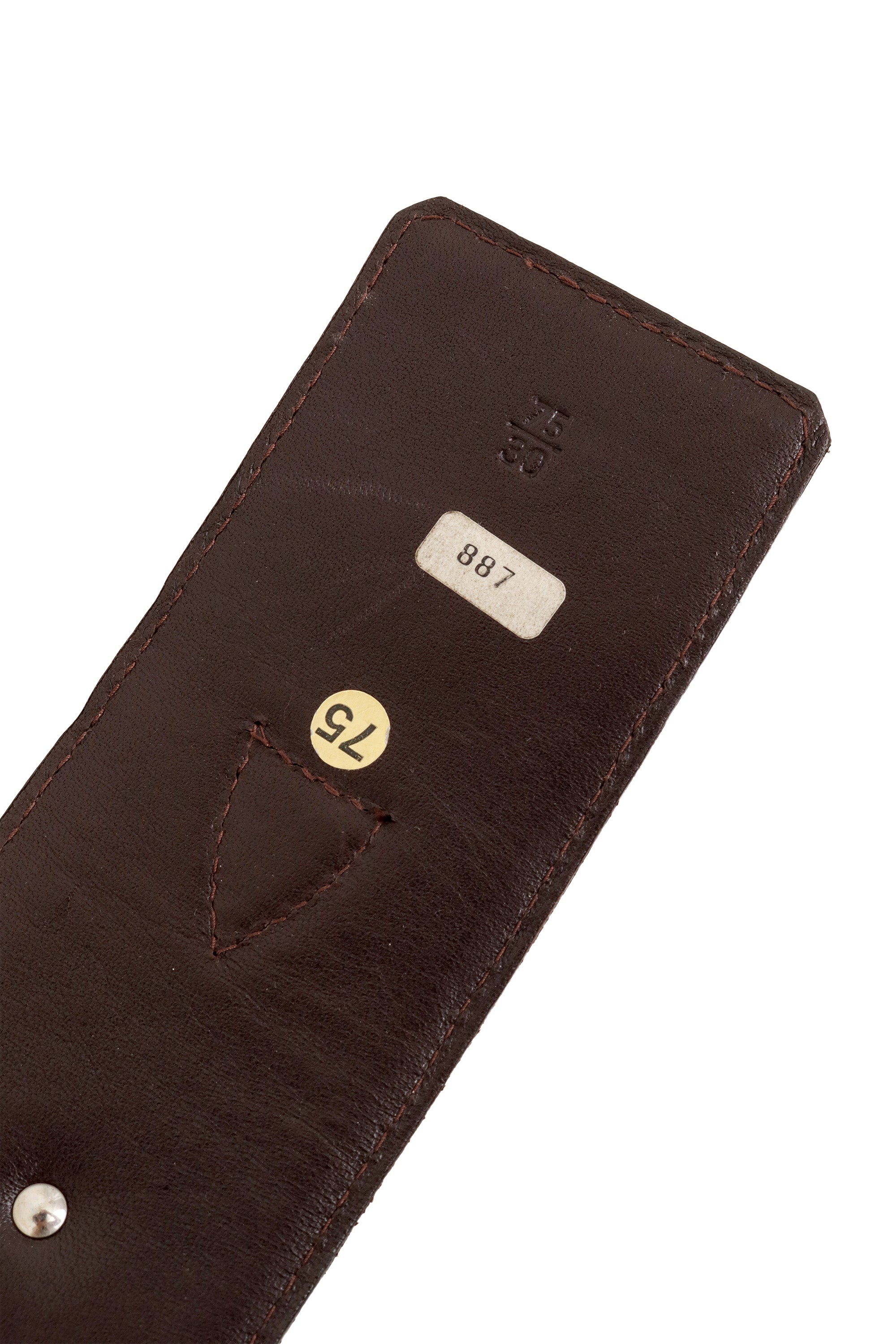 leather waist belt by J&M Davidson end stickers @ Recess LA