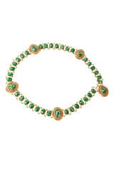 cabochon filigree belt @ Recess LA