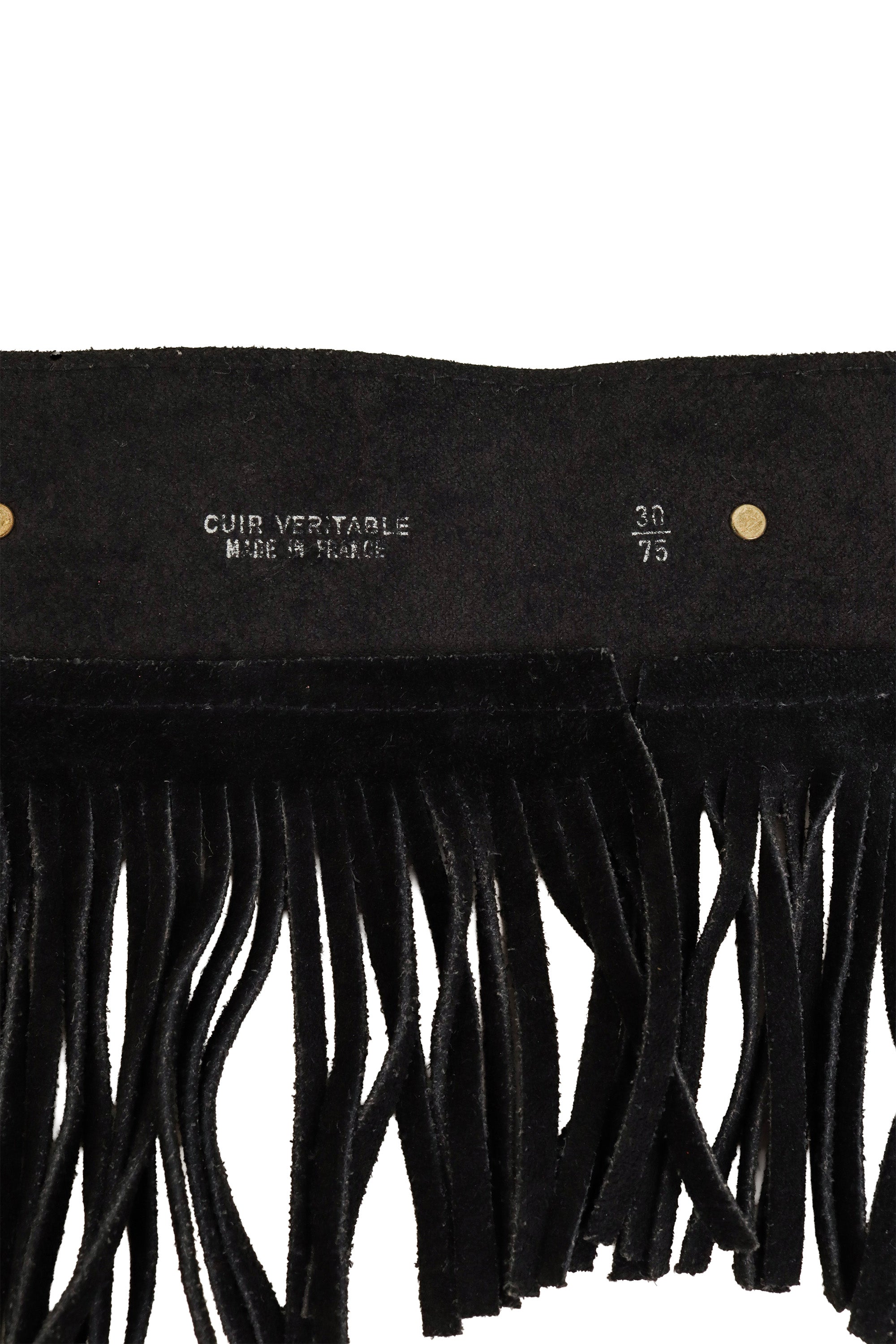 Pearl Ring Heart Fringe Belt stamp @ Recess LA