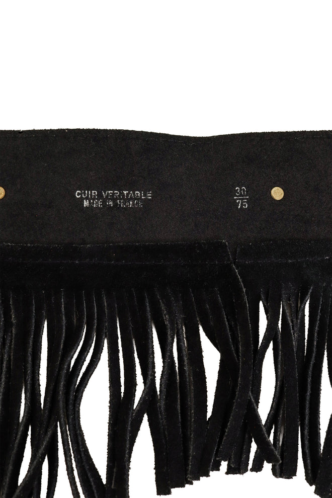 Pearl Ring Heart Fringe Belt stamp @ Recess LA